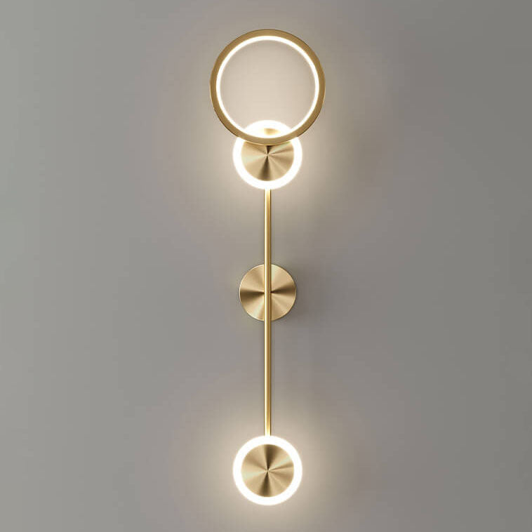 Geometric Long Strip Acrylic Shade LED Wall Sconce Lamp