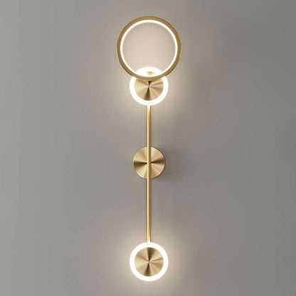 Geometric Long Strip Acrylic Shade LED Wall Sconce Lamp