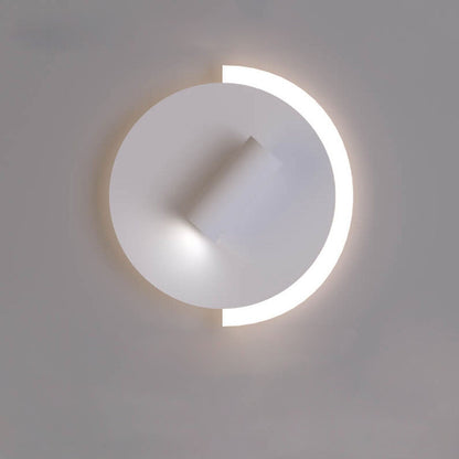 Acrylic Disc Spotlight Rotatable LED Wall Sconce Lamp