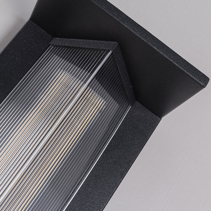 Simplicity Acrylic Shade LED Waterproof Wall Sconce Lamp