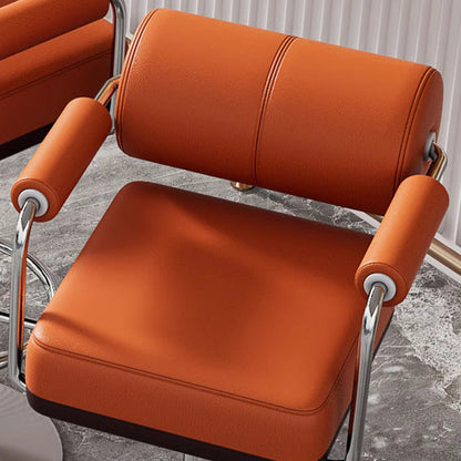 Contemporary Leather Bar Stool