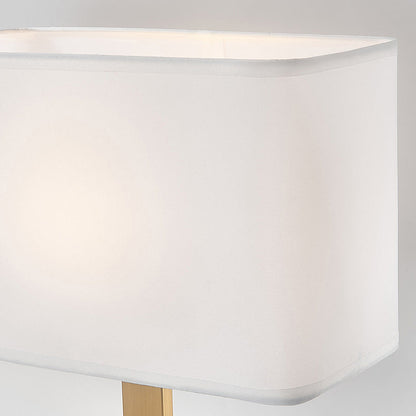Modern Rectangular Iron Table Lamp