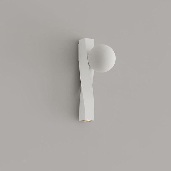 Nordic Cream PE Magic Bean Shade LED Wall Sconce Lamp