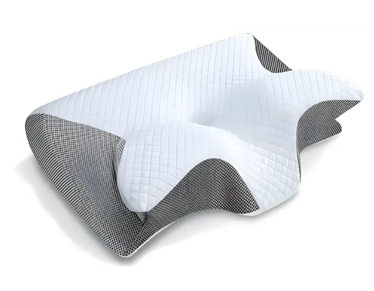 Memory Foam Contour Neck Pillow, Washable Cover