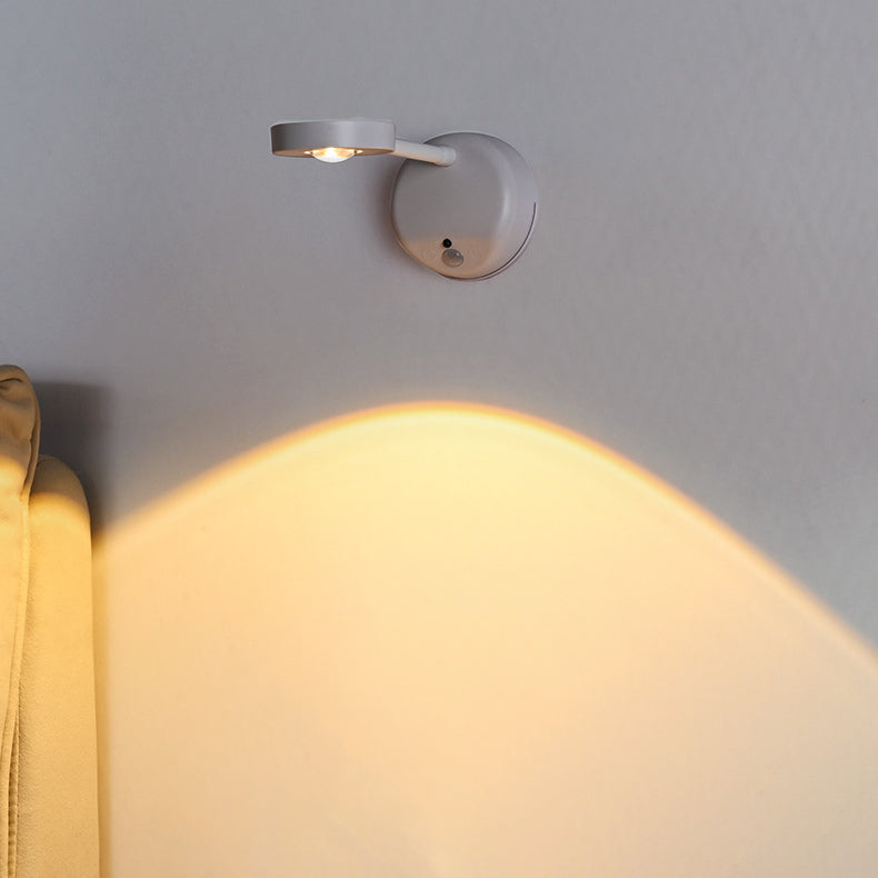 Simplicity LED Rechargeable Motion Sensor Wall Sconce Lamp