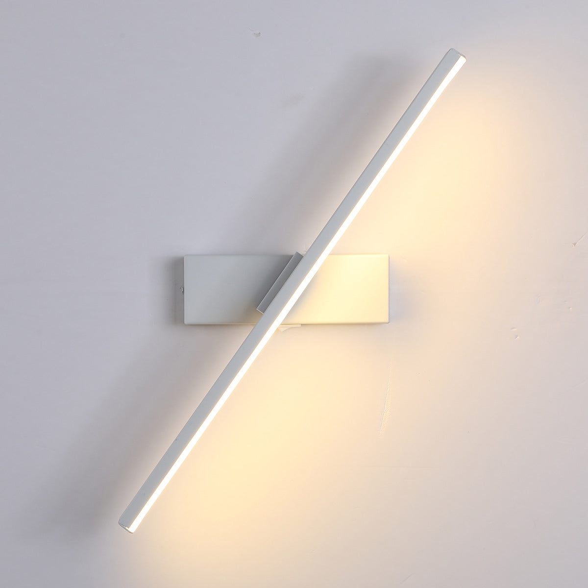 Simplicity Aluminum Iron Silicone LED Wall Sconce Lamp
