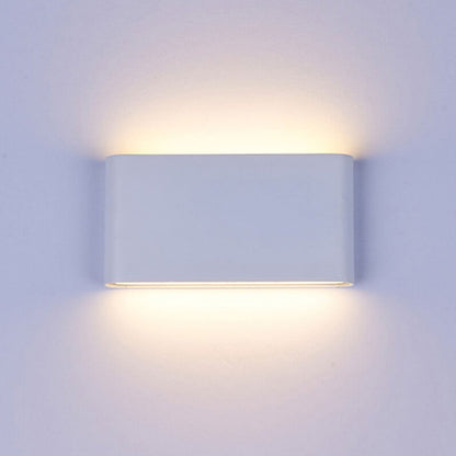 Human Rechargeable Magnetic LED Outdoor Wall Sconce Lamp