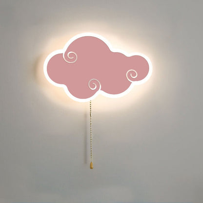 Nordic Simple Cloud Cartoon Design LED Wall Sconce Lamp