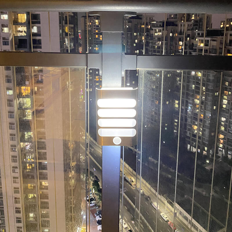 Rectangular Aluminum USB Rechargeable LED Wall Sconce Lamp