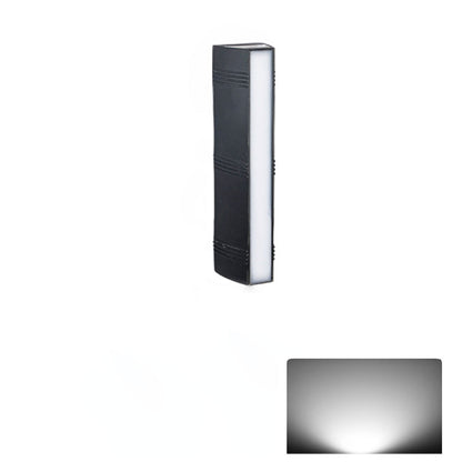 Rectangular and Down Luminous LED Outdoor Wall Sconce Lamp