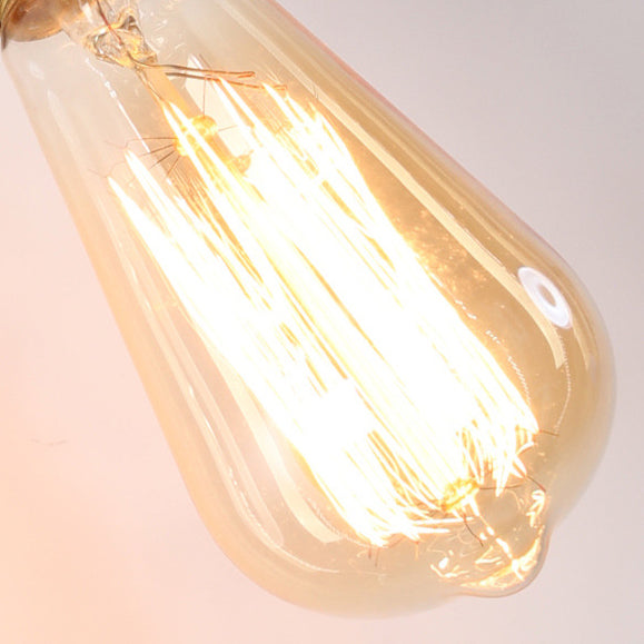 Retro Iron Bracket Shade 1-Light Wall Sconce Lamp