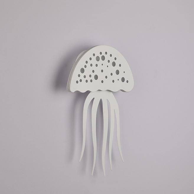 Modern Creative 1-Light LED Jellyfish Wall Lamp