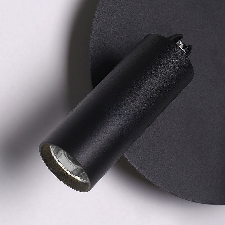 Minimalist Long Cylindrical Spotlight LED Wall Sconce Lamp