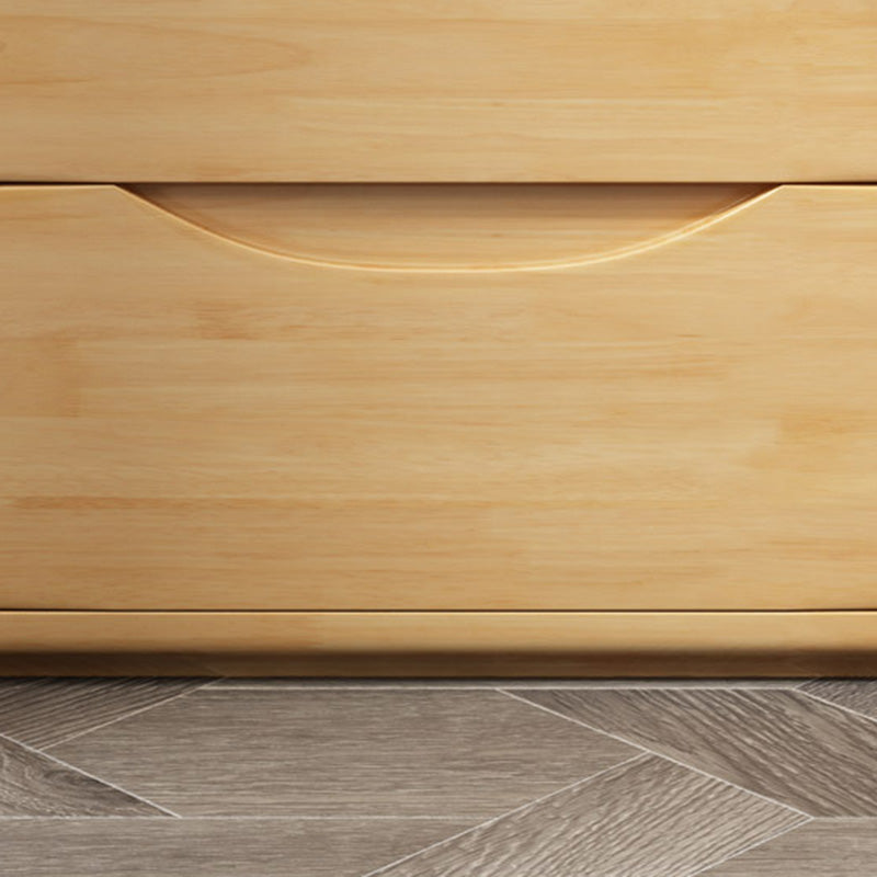 Japanese Wood Nightstand
