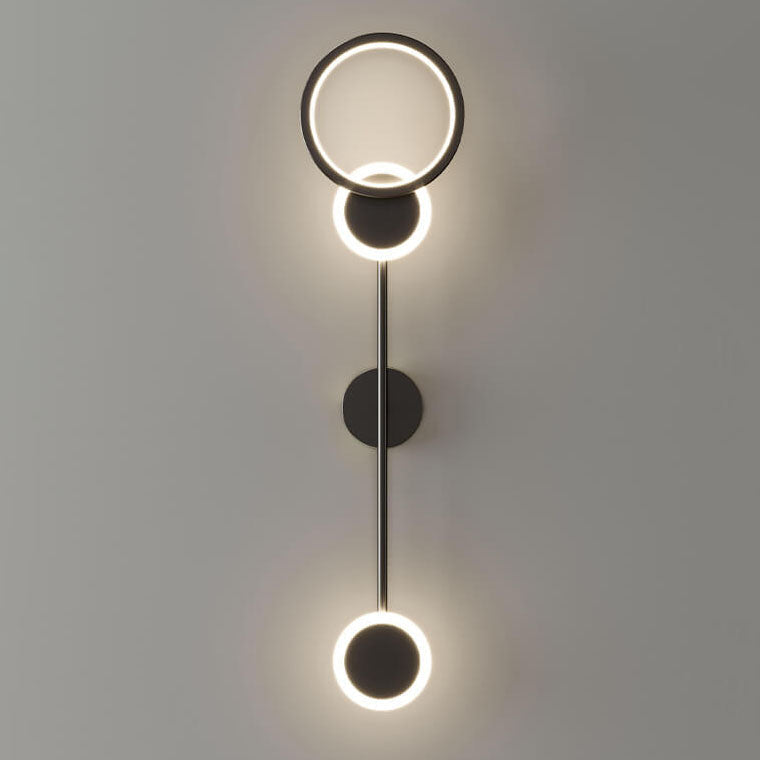 Geometric Long Strip Acrylic Shade LED Wall Sconce Lamp