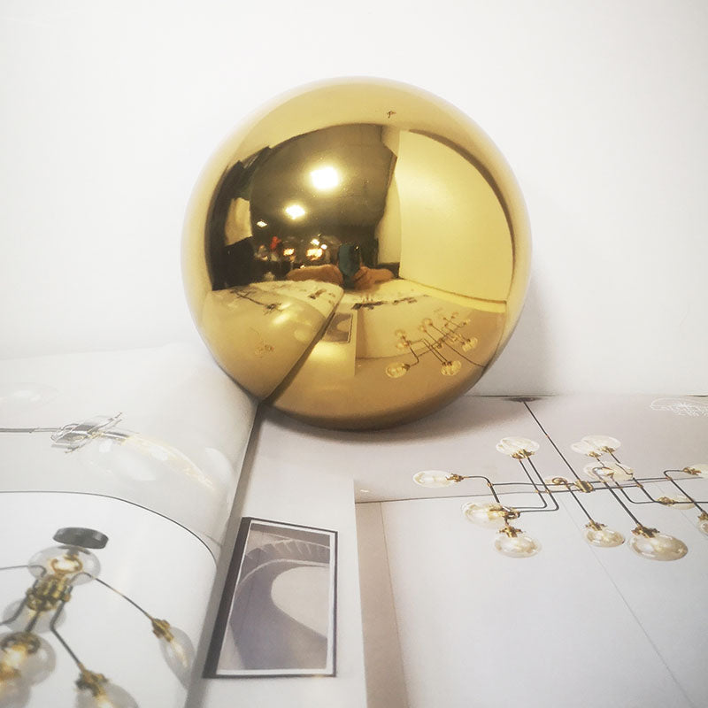 Simplicity Meteorite Semicircle Metal LED Wall Sconce Lamp