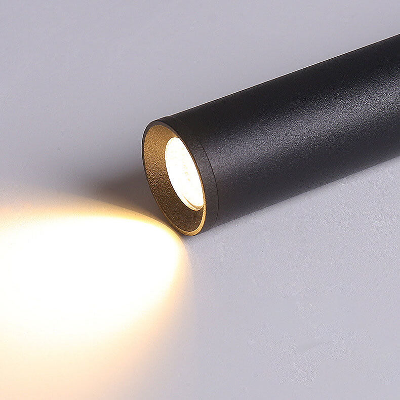 Minimalist Long Cylindrical Spotlight LED Wall Sconce Lamp
