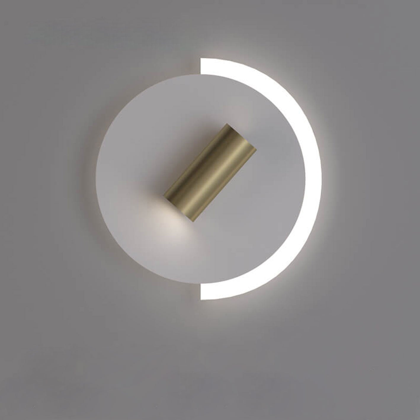 Acrylic Disc Spotlight Rotatable LED Wall Sconce Lamp