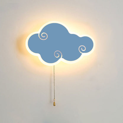 Nordic Simple Cloud Cartoon Design LED Wall Sconce Lamp