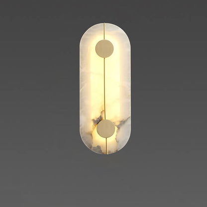 Modern Iron Circle LED Wall Sconce Lamp