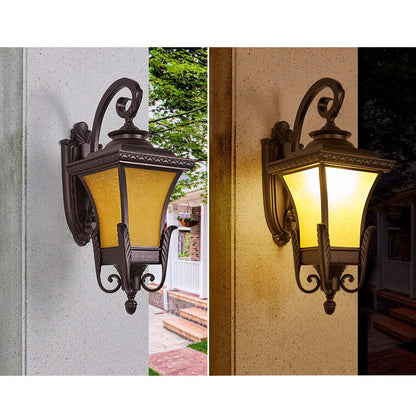 European-style Waterproof Outdoor 1-Light Wall Sconce Lamp