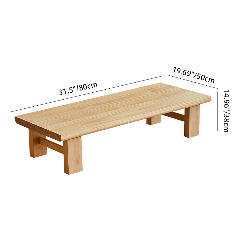 Traditional Solid Wood Coffee Table