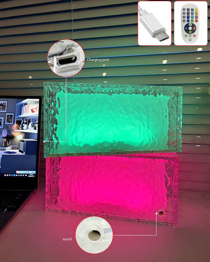 Creative Ice Cube Table Lamp