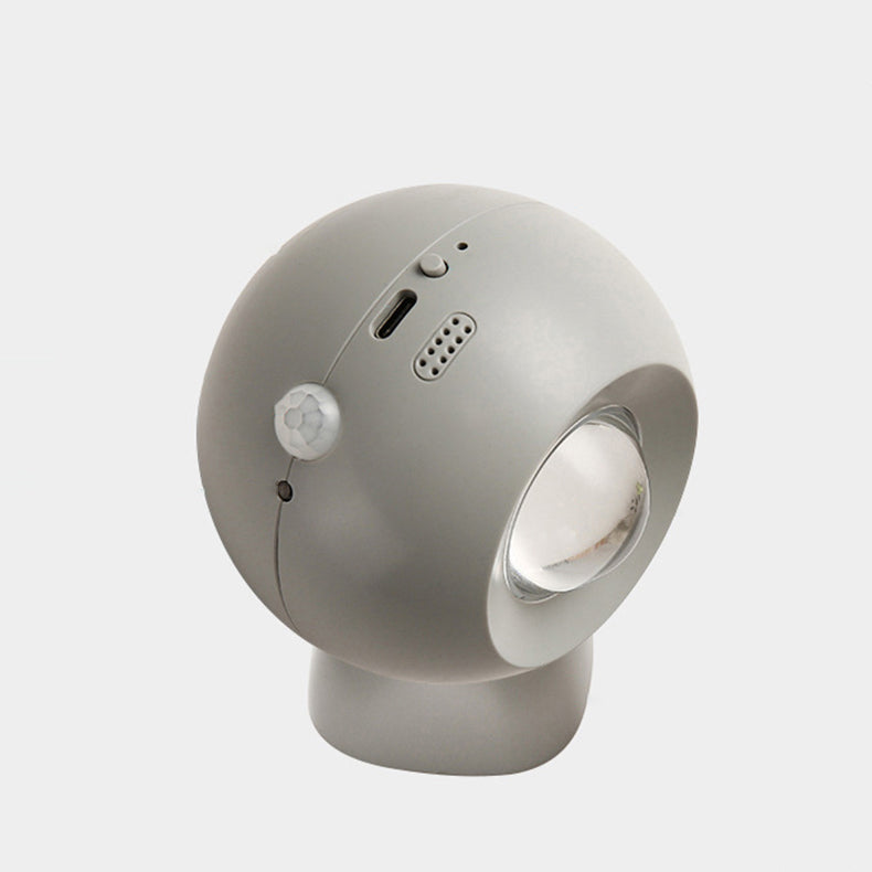 Modern Minimalist Orb USB ABS LED Wall Sconce Lamp