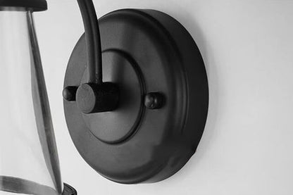 Iron Art Nostalgic Waterproof 1-Light Wall Sconce Lamp