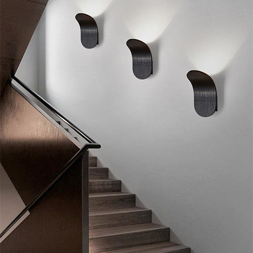 Scandinavian Aluminum Arch LED Wall Sconce Lamp