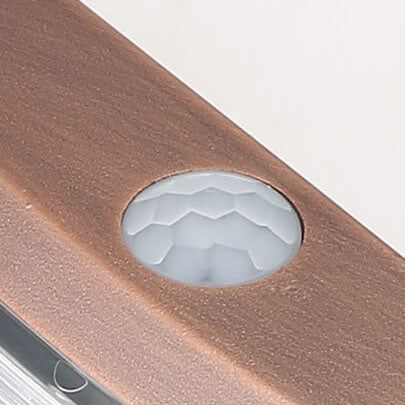 Simplicity Solar Square LED Outdoor Wall Sconce Lamp