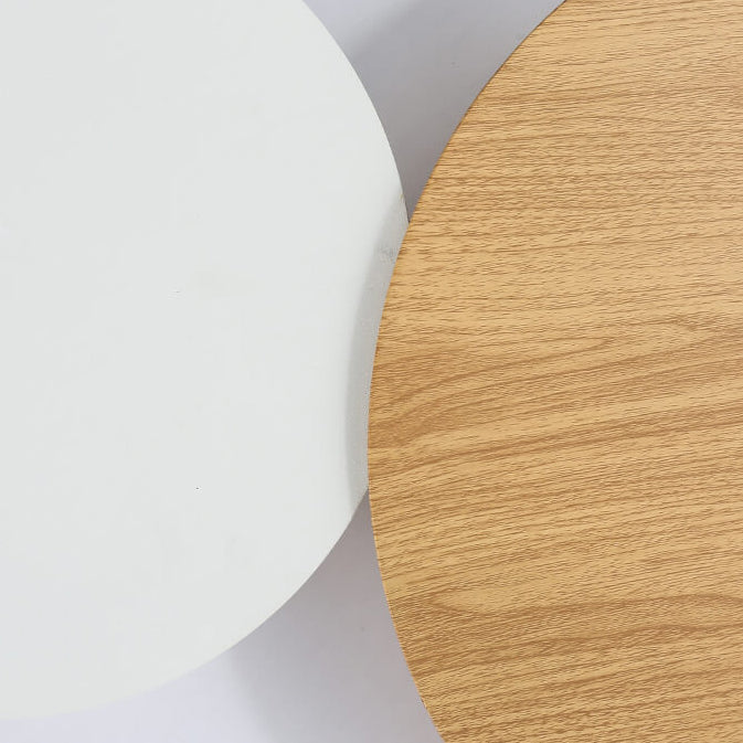 Modern Minimalist Round Eclipse Iron LED Wall Sconce Lamp