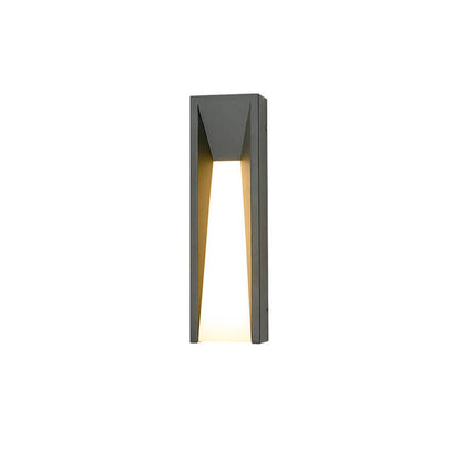 Waterproof Simple Strip Design LED Outdoor Wall Sconce Lamp