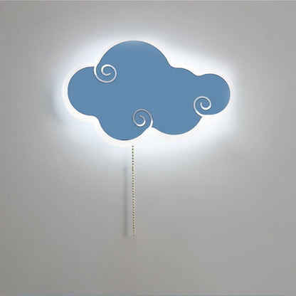 Nordic Simple Cloud Cartoon Design LED Wall Sconce Lamp