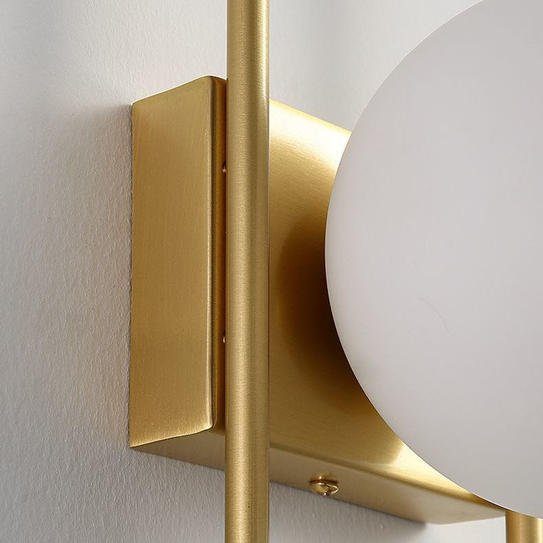 Nordic All-Copper Balls 1-Light Wall Sconce Lamp