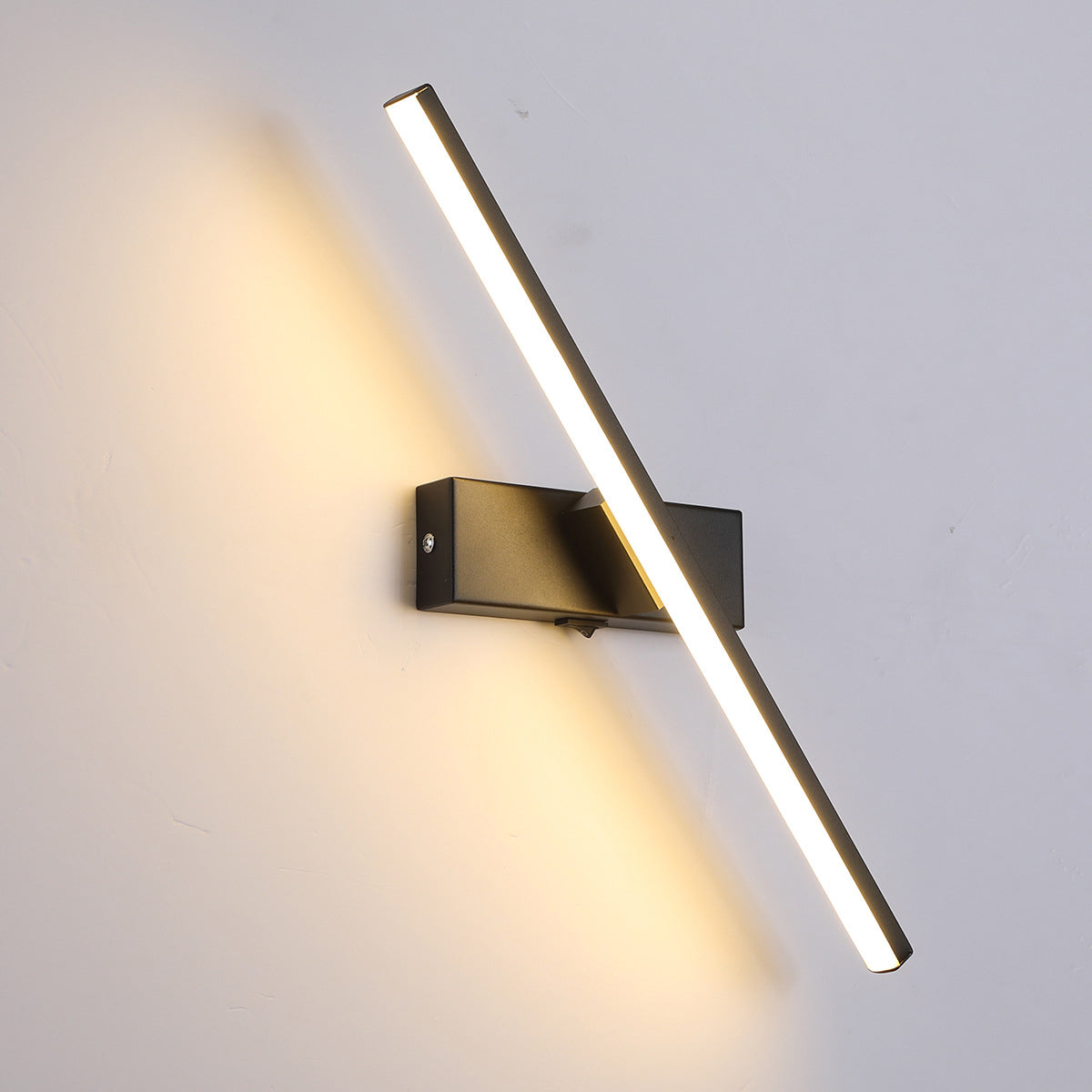 Simplicity Aluminum Iron Silicone LED Wall Sconce Lamp