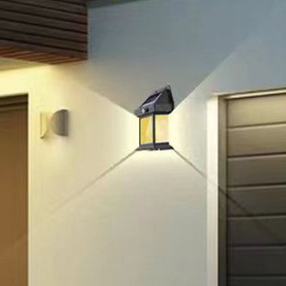 Modern Art Deco House ABS LED Outdoor Wall Sconce Lamp