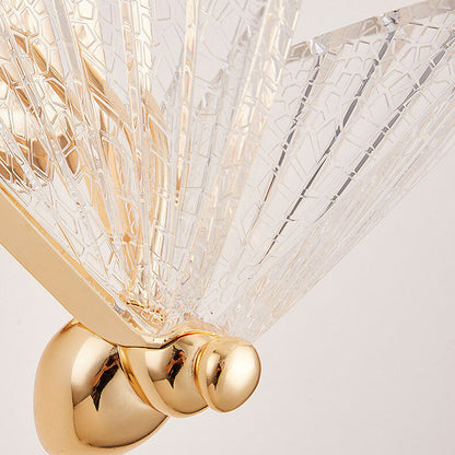 Creative Zinc Alloy Acrylic Butterfly LED Wall Sconce Lamp