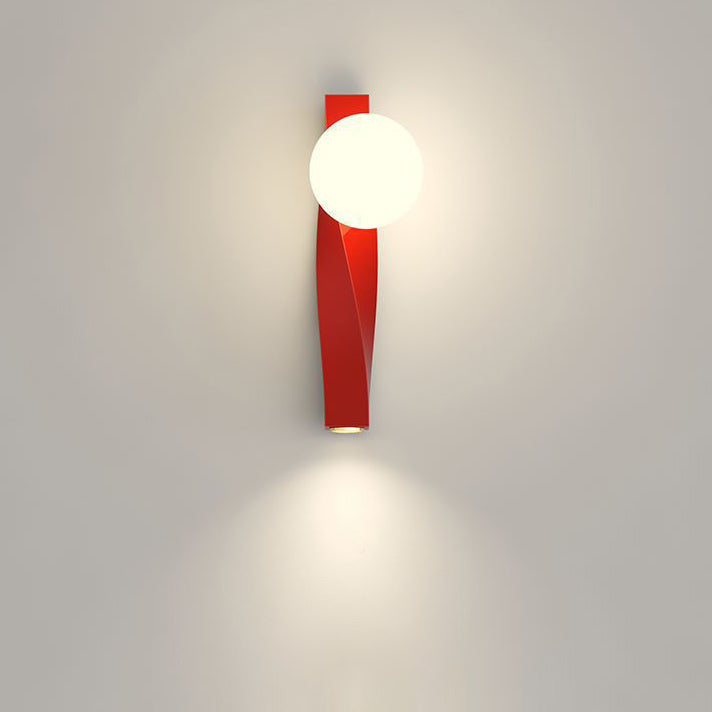 Nordic Cream PE Magic Bean Shade LED Wall Sconce Lamp