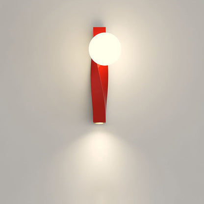 Nordic Cream PE Magic Bean Shade LED Wall Sconce Lamp