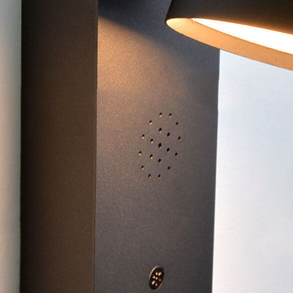 Solid Round Head Voice Control Acrylic LED Wall Sconce Lamp