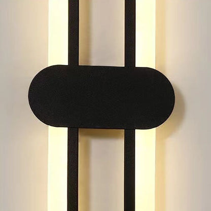 Circular Ring Acrylic Aluminum LED Wall Sconce Lamp
