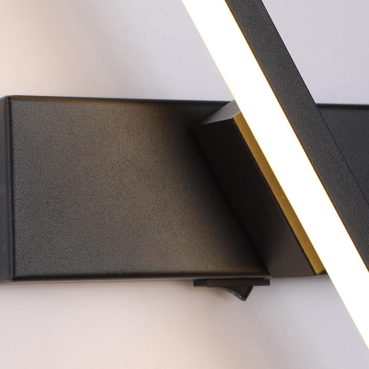 Simplicity Aluminum Iron Silicone LED Wall Sconce Lamp