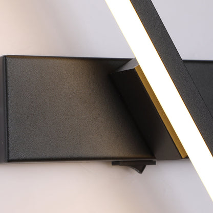 Simplicity Aluminum Iron Silicone LED Wall Sconce Lamp