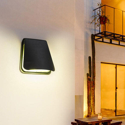 Solid Color Die-Cast Aluminum LED Wall Sconce Lamp