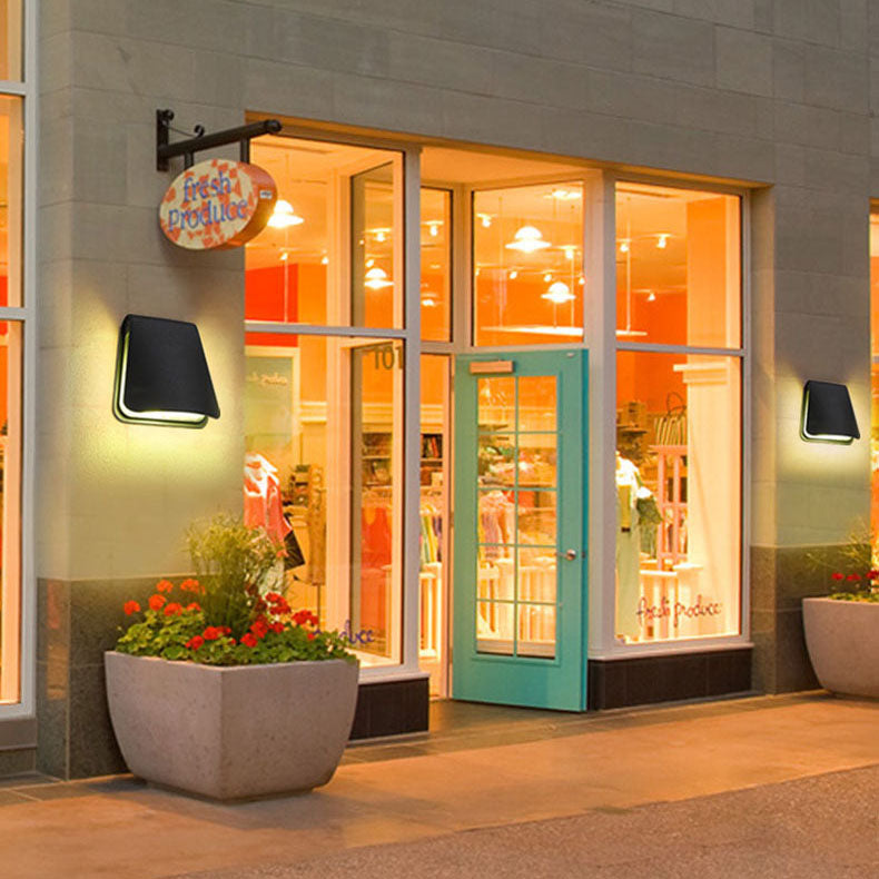 Solid Color Die-Cast Aluminum LED Wall Sconce Lamp