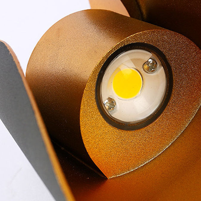 Shape Outdoor Patio Balcony Waterproof LED Wall Sconce Lamp