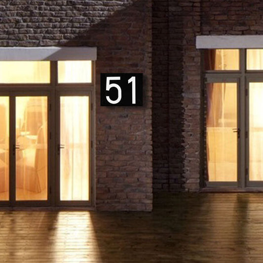 Solar Digital RGB LED Outdoor Decoration Wall Sconce Lamp