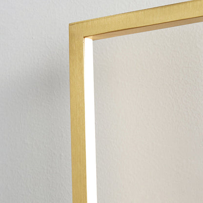 Mid-century Rectangular Geometric LED Wall Sconce Lamp