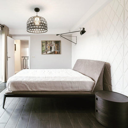 Adjustable Extended-Arm Wall Lamp